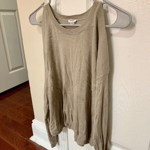 GARAGE knit keyhole sweater